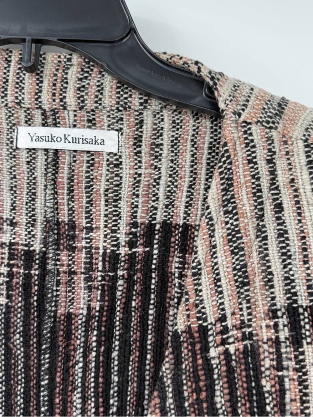 Yasuko Kurisaka Handmade Woven Cardigan Jacket One Size - Picture 2 of 5